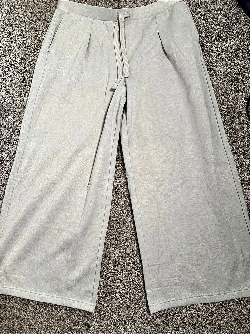Haven Well Within Wide Leg Lounge Pants in Gray XL NWT